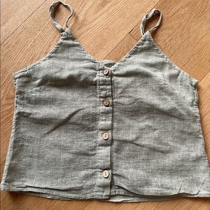 Linen tank top